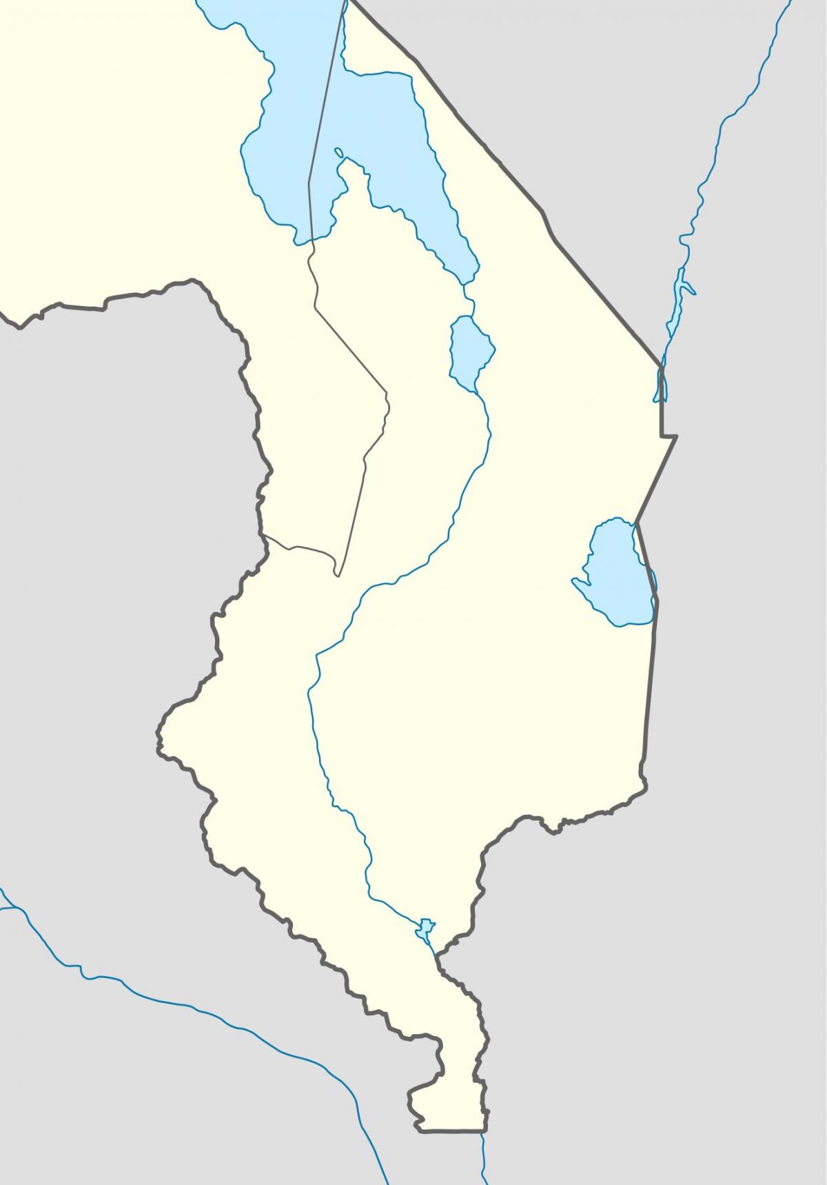карта реке Малави 