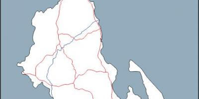 Карта Малави мапи план